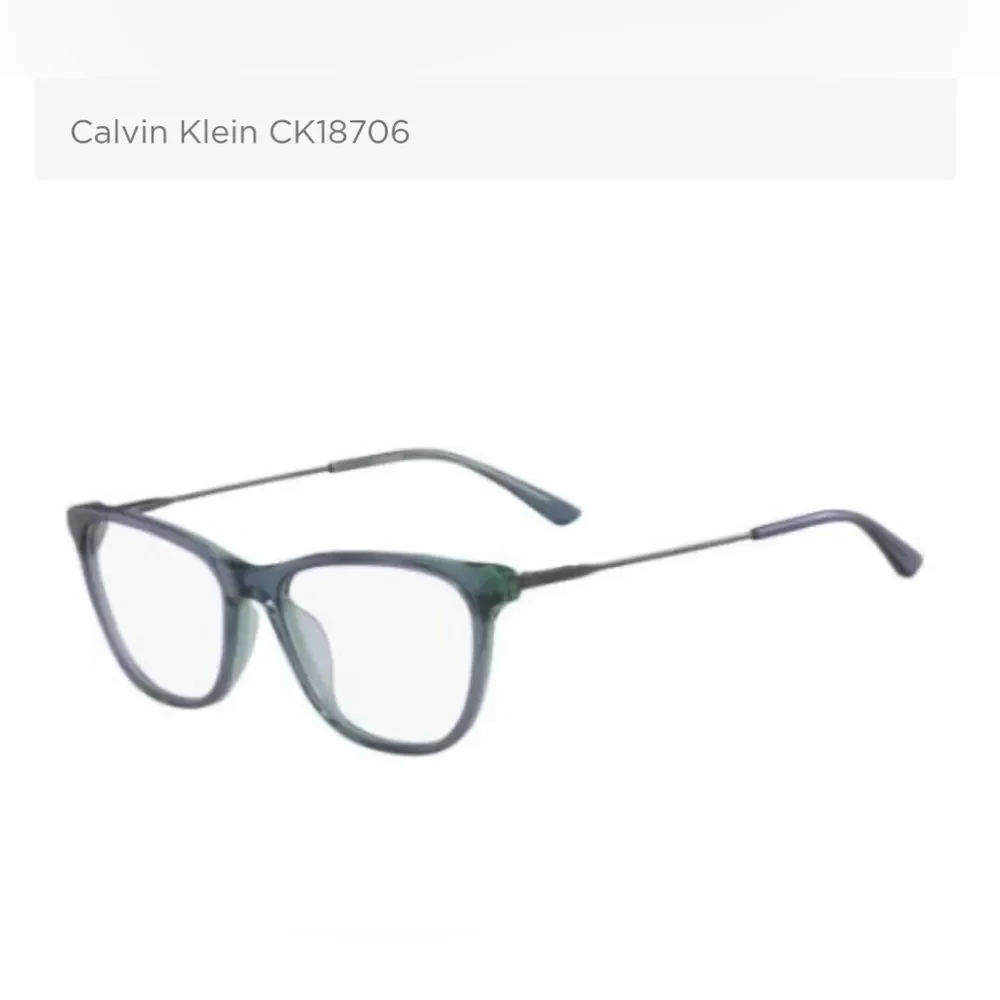 Calvin Klein CK18706 Crystal Blue women’s Frames Glasses Eyeglasses  53-16-135